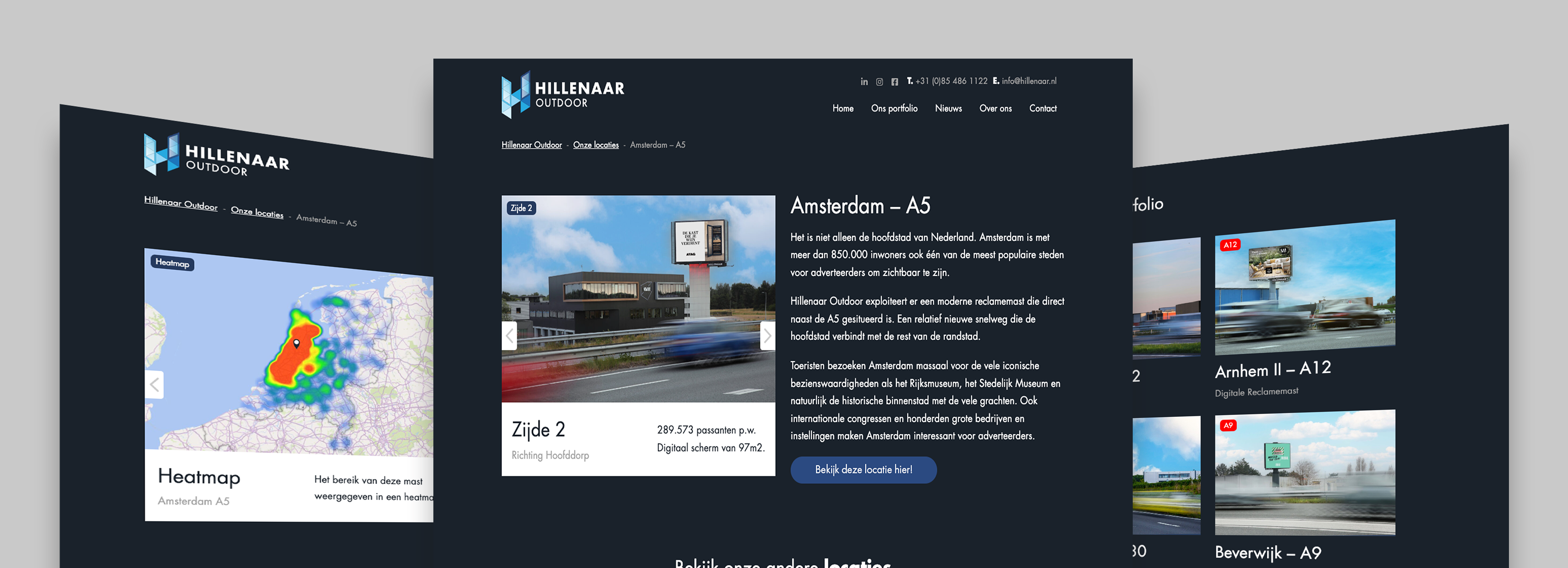 Hillenaar website - de locaties 